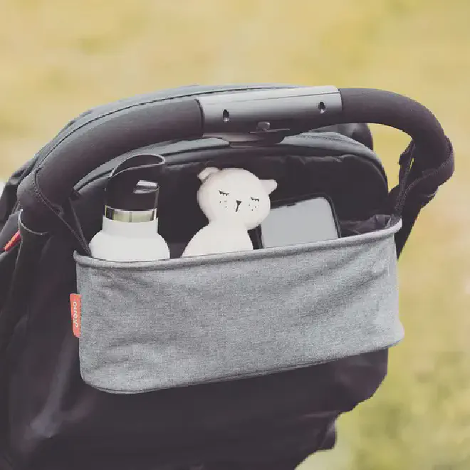 Universal Pet Stroller Organizer with Cup Holders