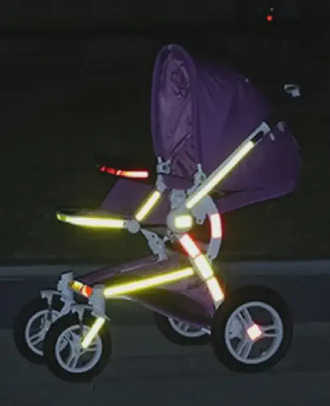 Reflective Stickers for Pet Strollers